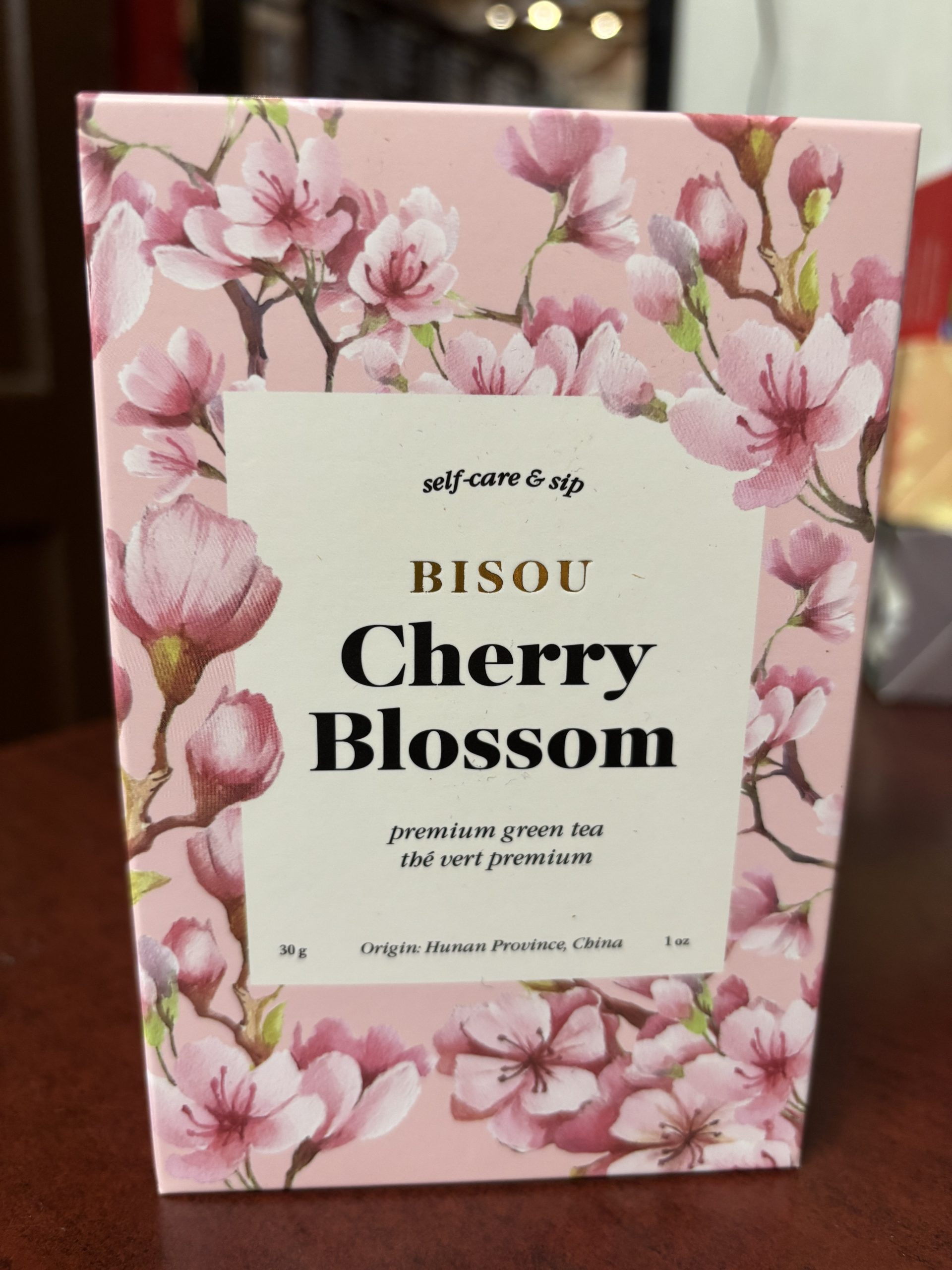 Cherry Blossom - Organic Green Tea - Bisou