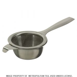 Kensington Tea Strainer with Drip Bowl