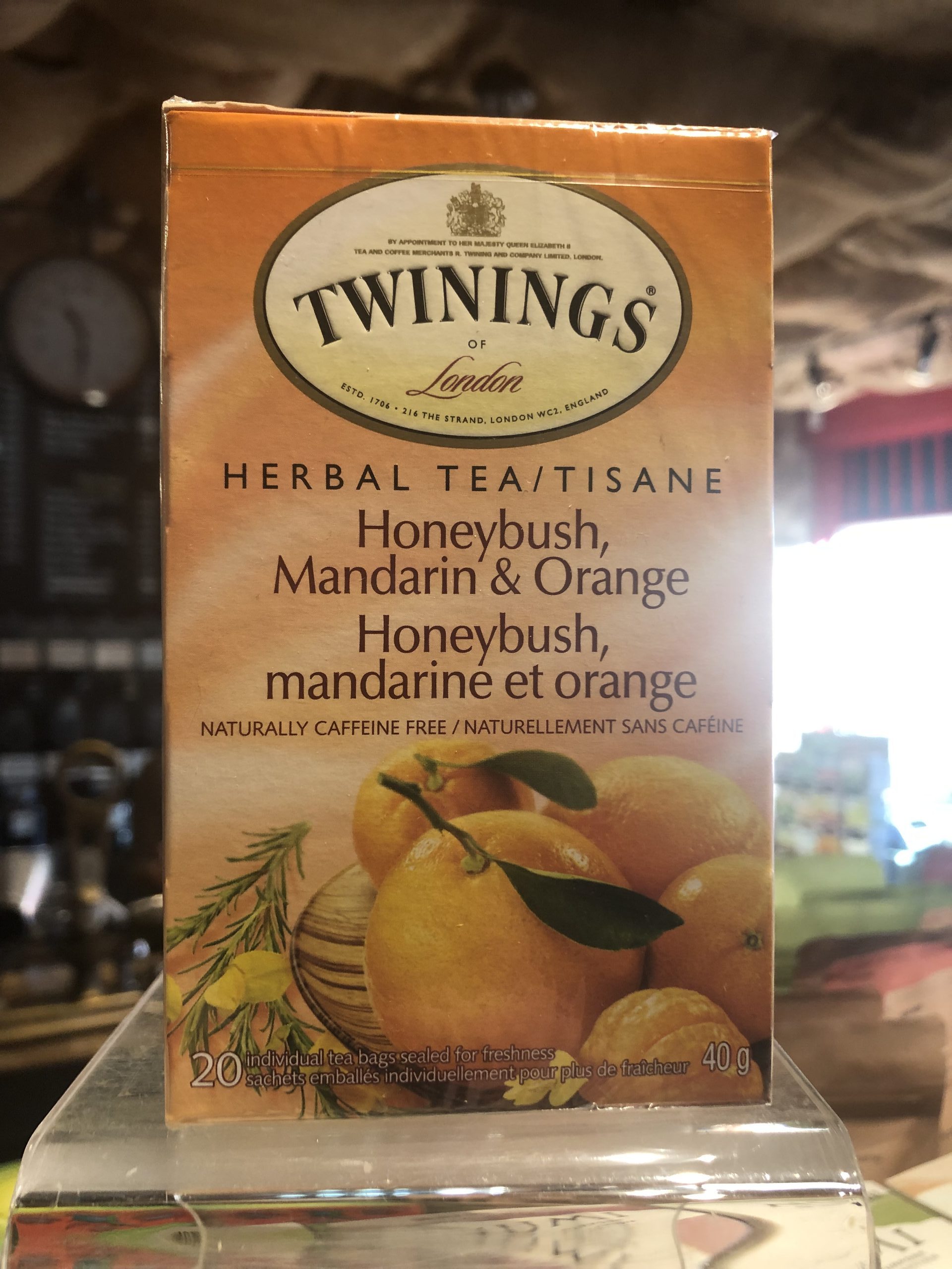 Twinings Honeybush, Mandarin & Orange Herbal Tea McQuarries Tea